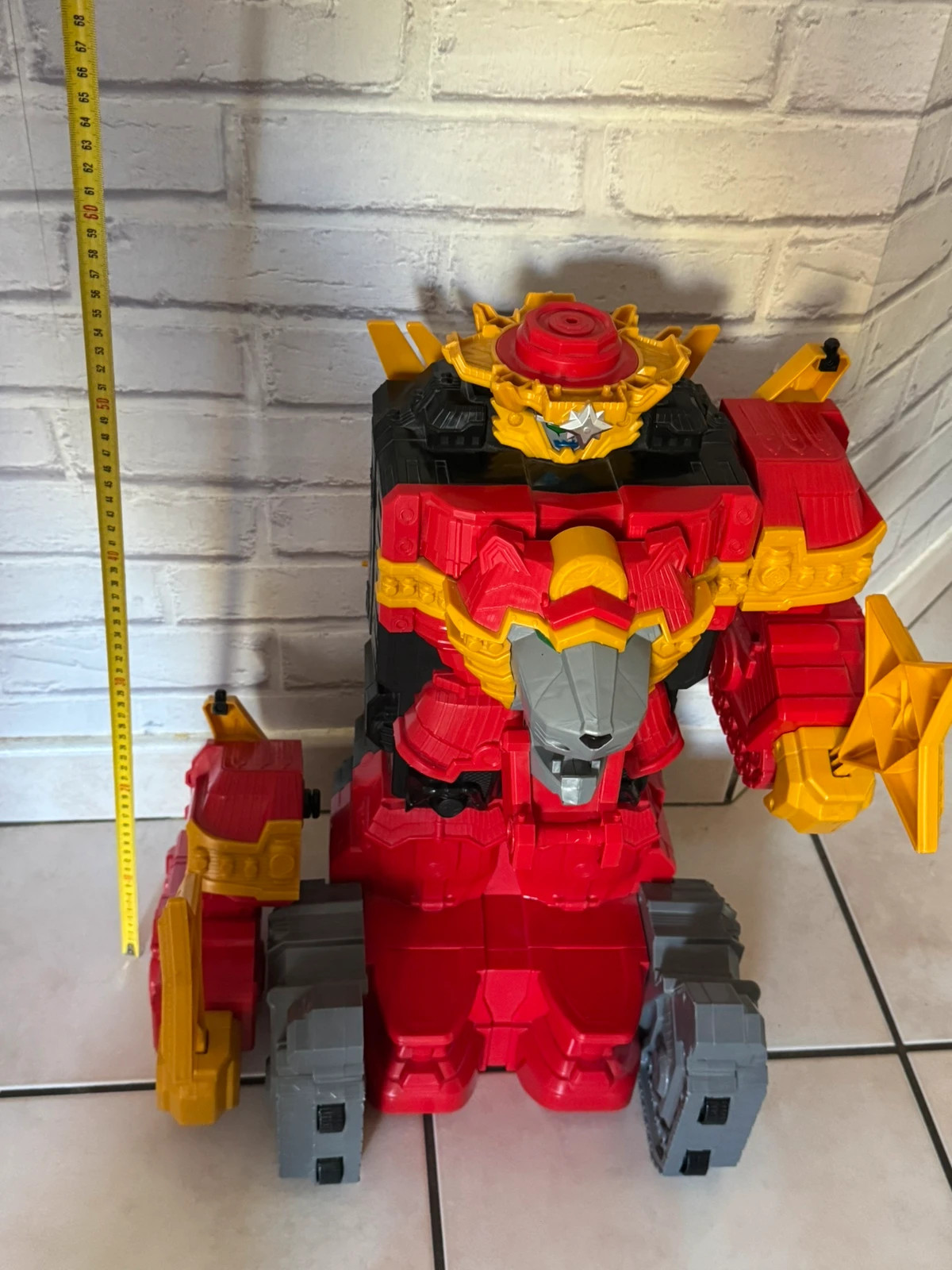 Power Rangers 43610 Ninja Steel Lion Fire Fortress Zord Playset in 3 Modes – Power Rangers – taille 3-6 mois / 62 cm 4