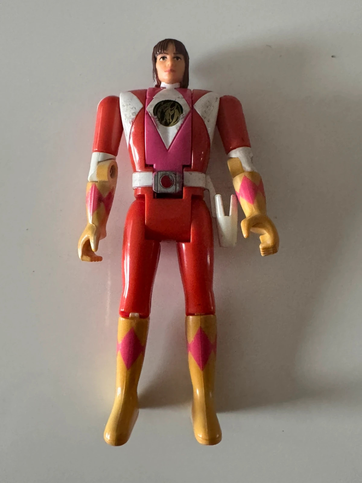 Figurine Power Rangers - Vintage - Mighty Morphin Legacy Rose Flip Head Morph 1993 – Power Rangers – taille Prématuré, jusqu'à 44cm 5