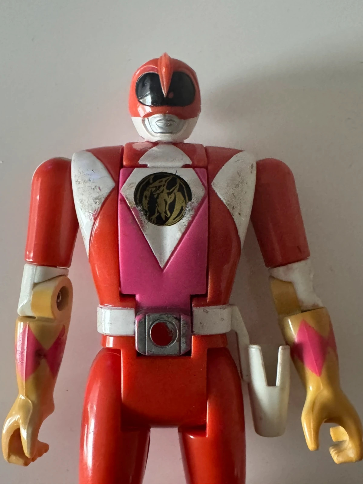 Figurine Power Rangers - Vintage - Mighty Morphin Legacy Rose Flip Head Morph 1993 – Power Rangers – taille Prématuré, jusqu'à 44cm 2