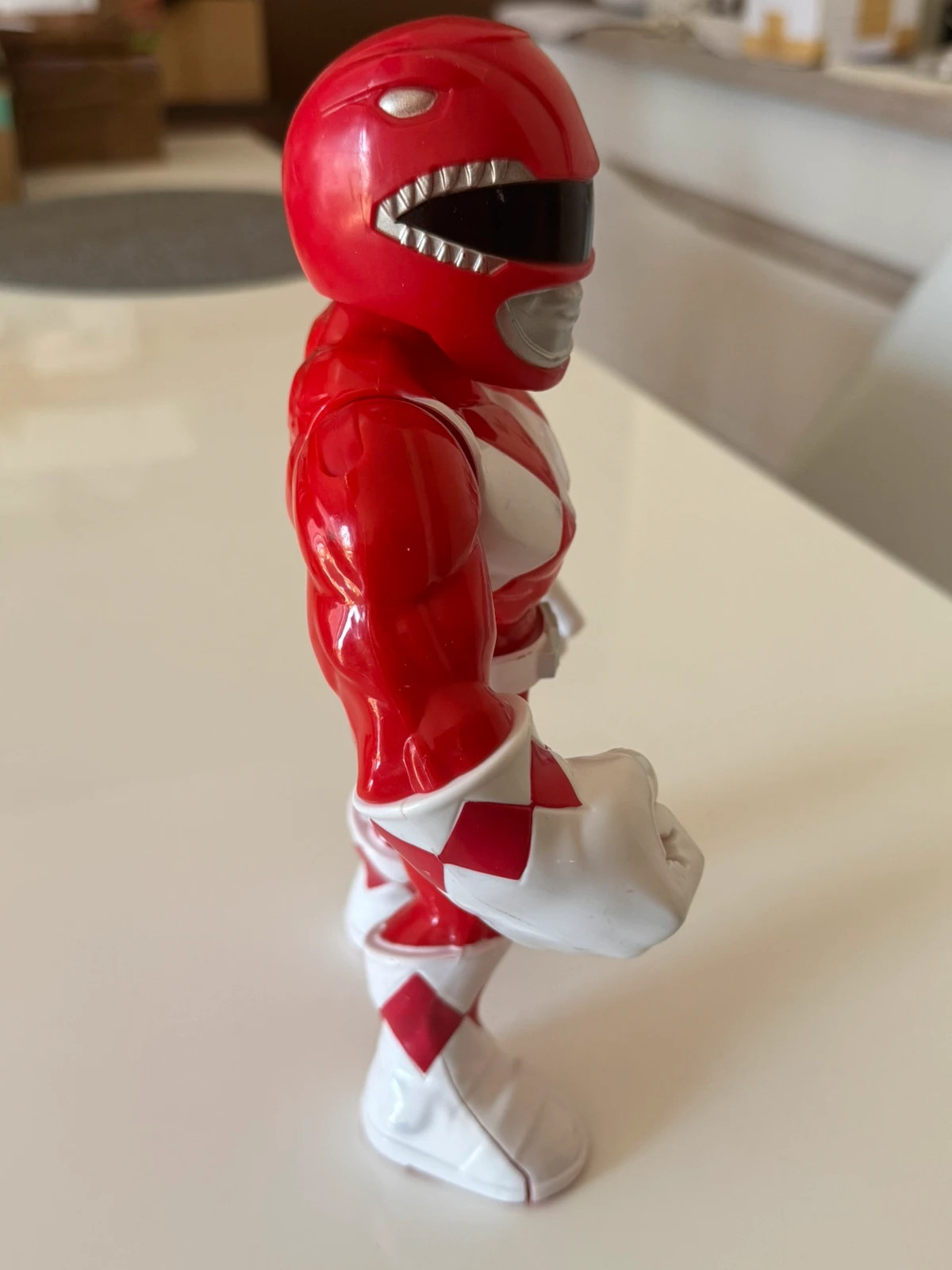 Figurine articulée Power Rangers Mega Mighties Red Ranger 25cm – Power Rangers – taille Prématuré, jusqu'à 44cm 4
