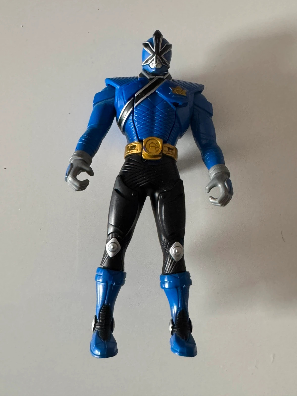 Figurine Power Rangers Samouraï 2011 - Ranger bleu morphin 16cm – Power Rangers – taille Prématuré, jusqu'à 44cm 2