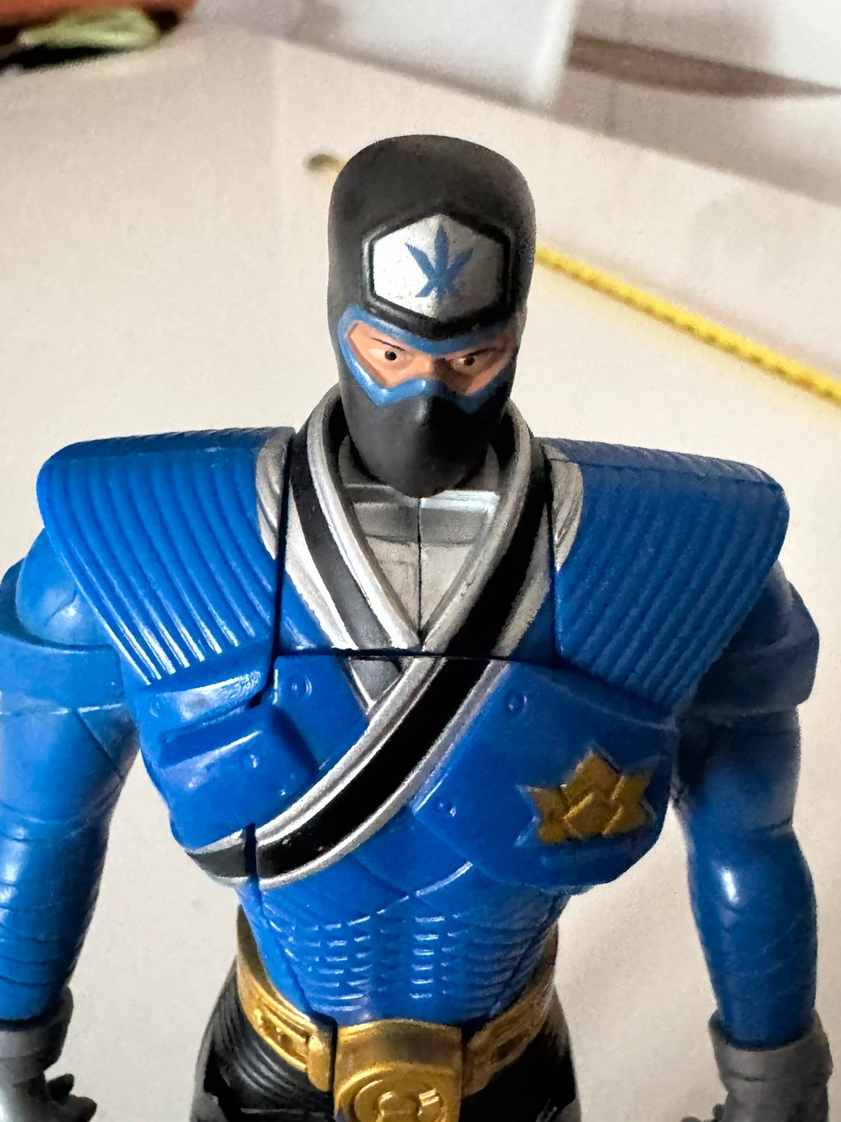 Figurine Power Rangers Samouraï 2011 - Ranger bleu morphin 16cm – Power Rangers – taille Prématuré, jusqu'à 44cm 4