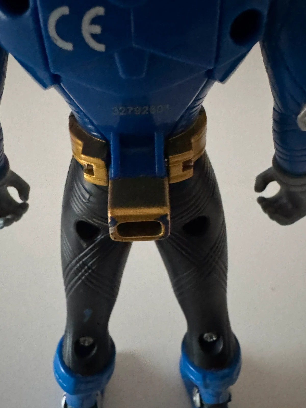 Figurine Power Rangers Samouraï 2011 - Ranger bleu morphin 16cm – Power Rangers – taille Prématuré, jusqu'à 44cm 5