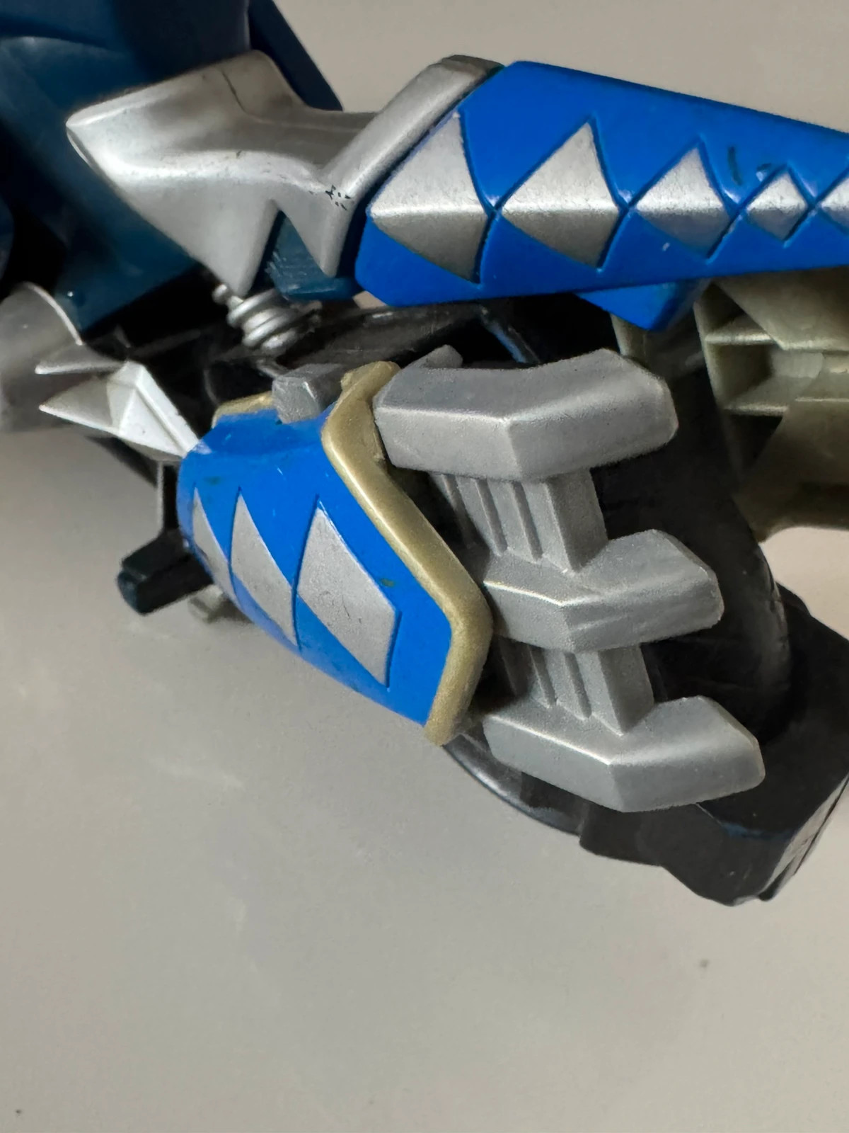 Moto Power Rangers Dino Thunder bleu Raptor Bandai – Power Rangers – taille Prématuré, jusqu'à 44cm 3