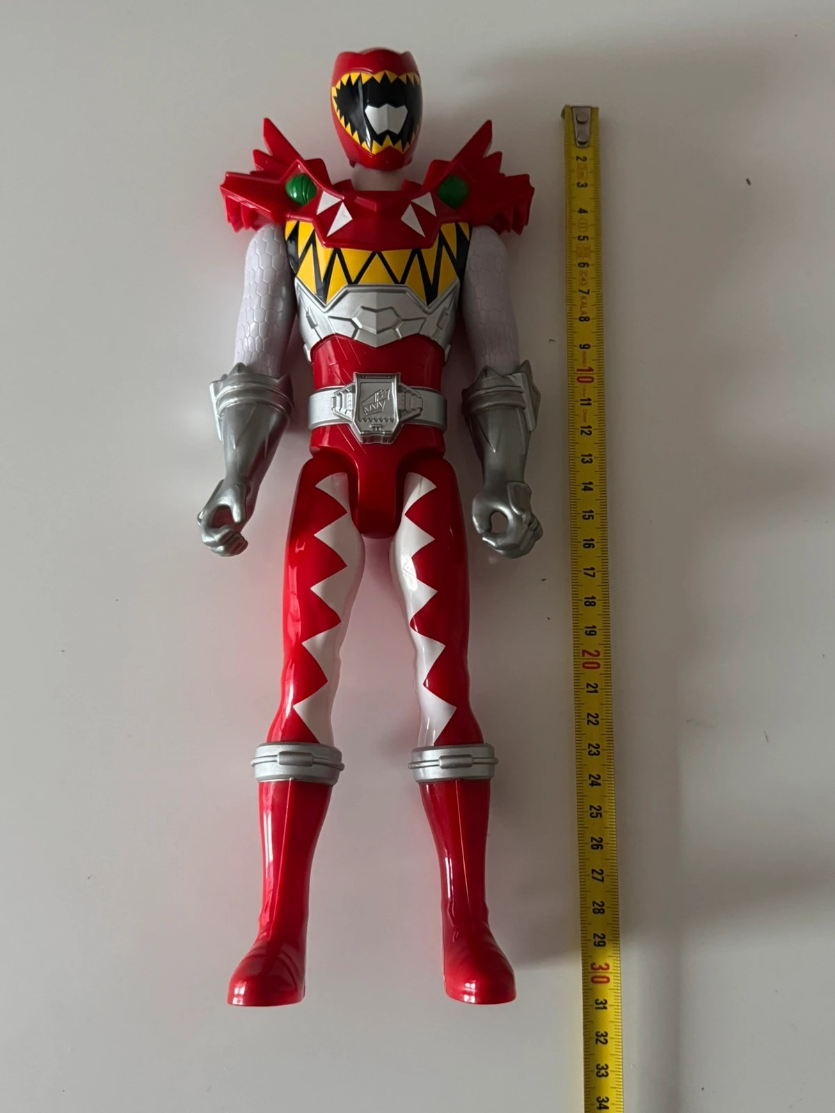 Figurine Power Rangers Dino Charge Rouge T-Rex 30cm – Power Rangers – taille Prématuré, jusqu'à 44cm 5