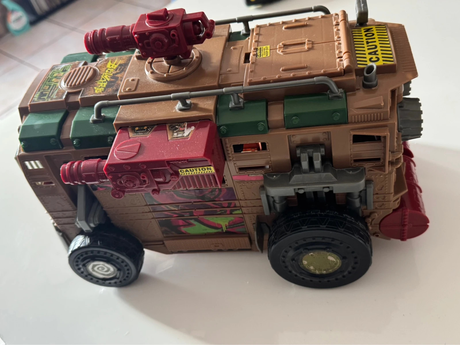 Camion Tortue Ninja de 2012 – Teenage Mutant Ninja Turtles – taille Prématuré, jusqu'à 44cm 2