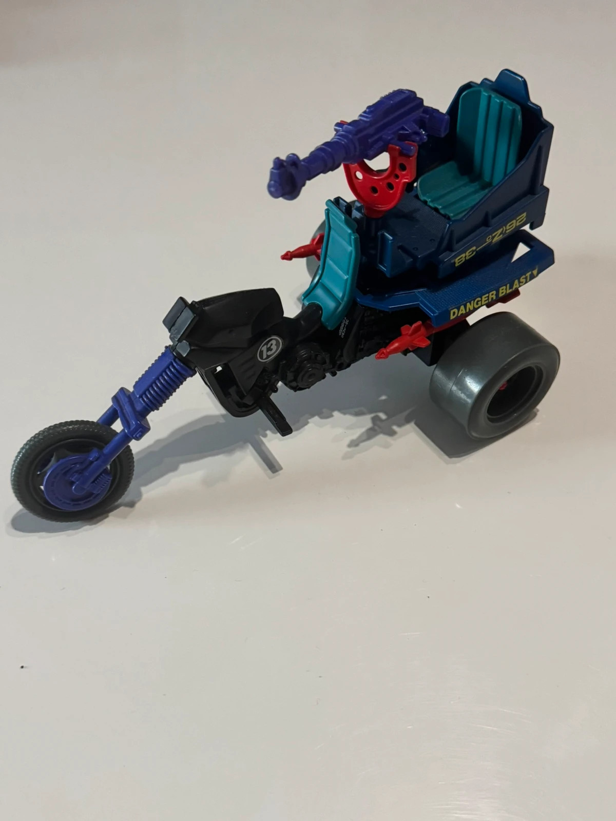 Gi Joe Tricycle Dreadnok Cobra Hasbro 1987 – G.I. Joe – taille Prématuré, jusqu'à 44cm 3