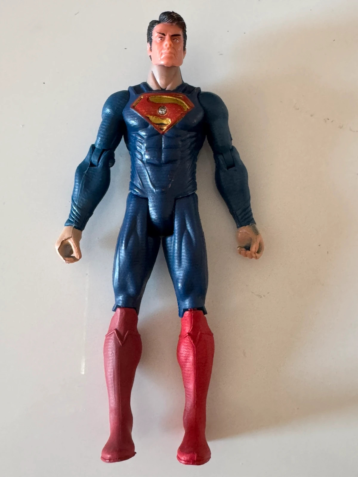 Figurine Superman articulé avec pouvoir lumineux – MARVEL AVENGERS – taille Prématuré, jusqu'à 44cm 2