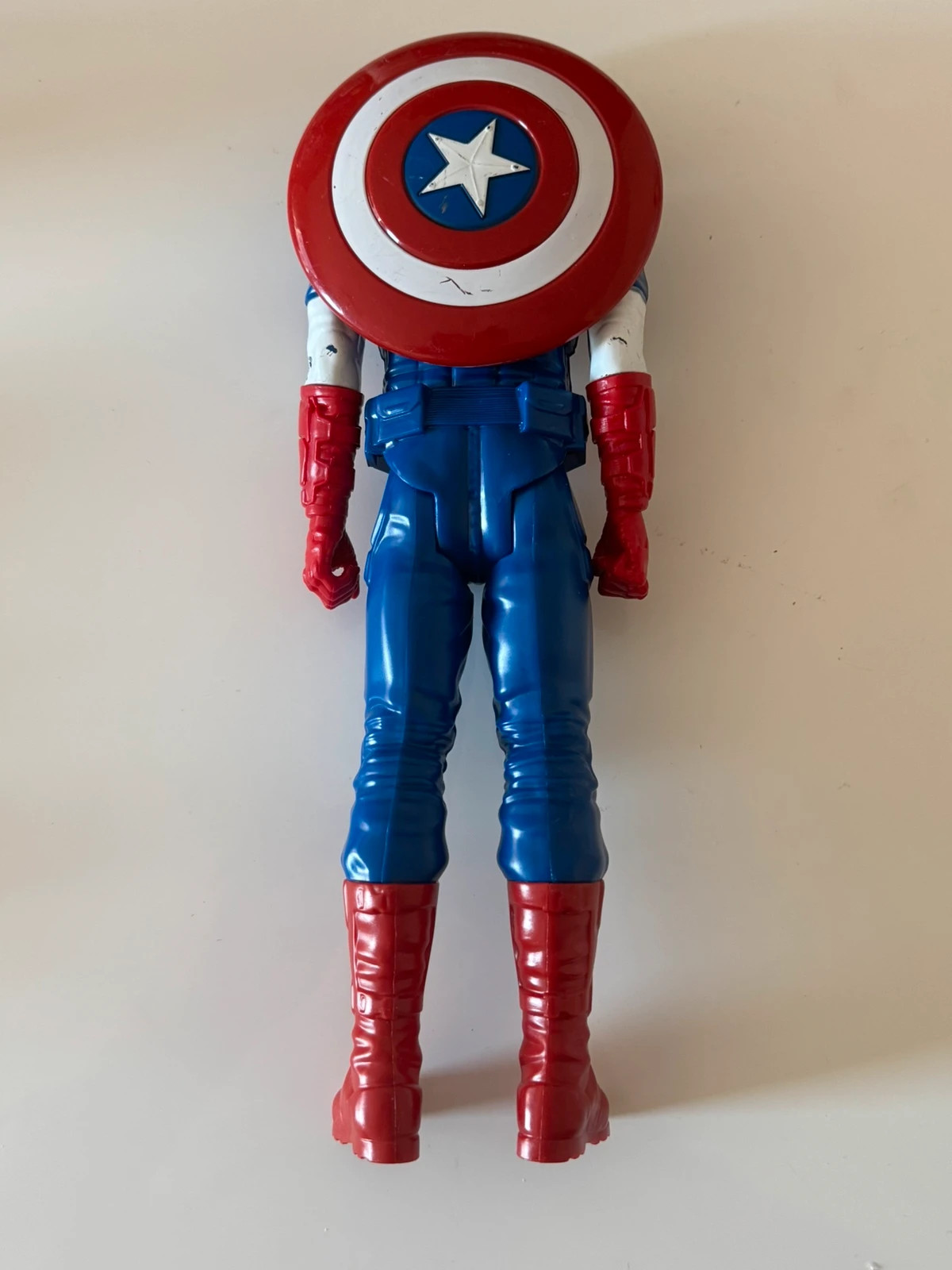 Figurine Capitaine America Marvel articulée et bouclier amovible 30cm – MARVEL AVENGERS – taille Prématuré, jusqu'à 44cm 3
