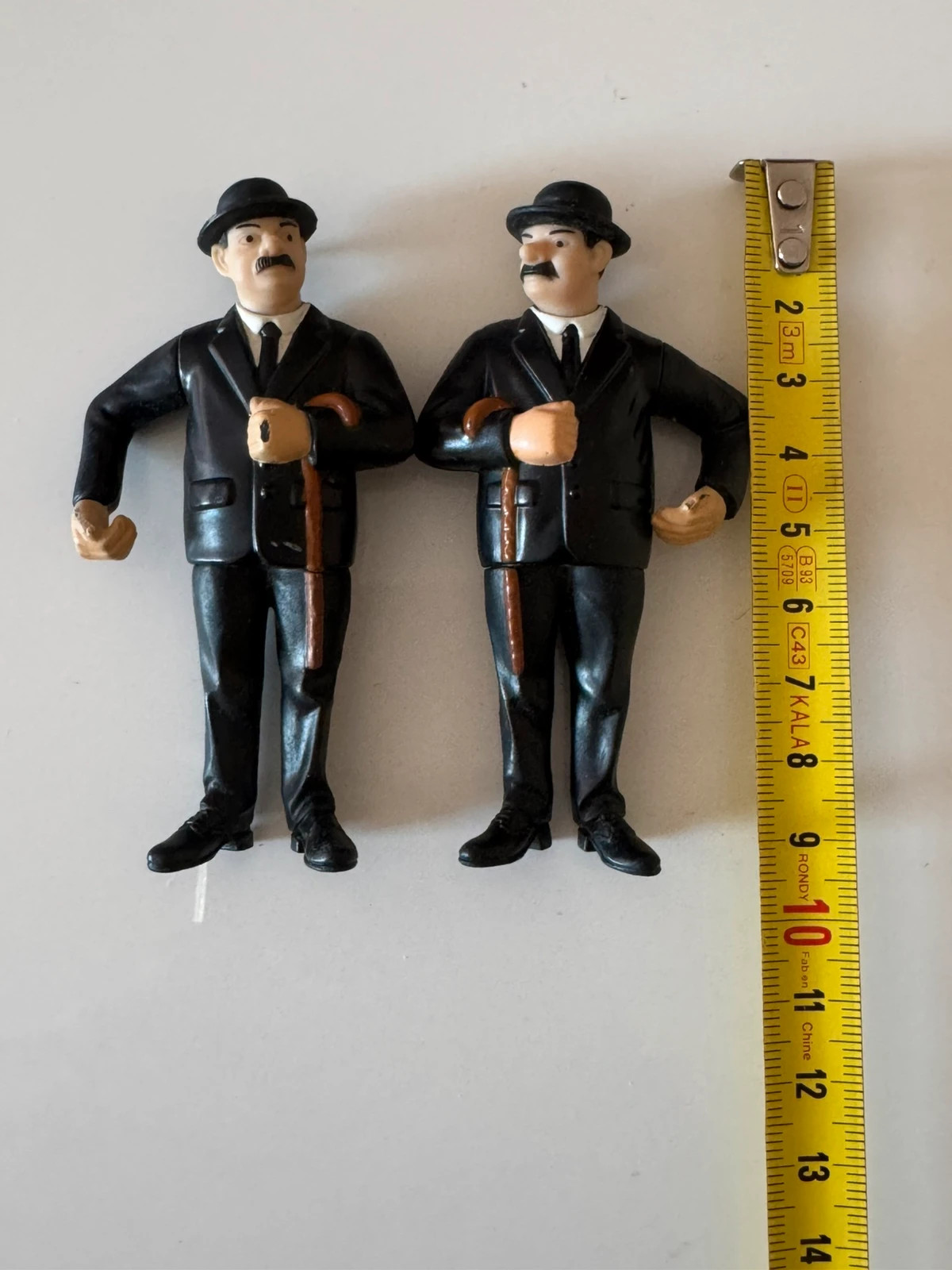 Figurines Dupont et Dupont . Tintin 2011 – TinTin – taille Prématuré, jusqu'à 44cm 3