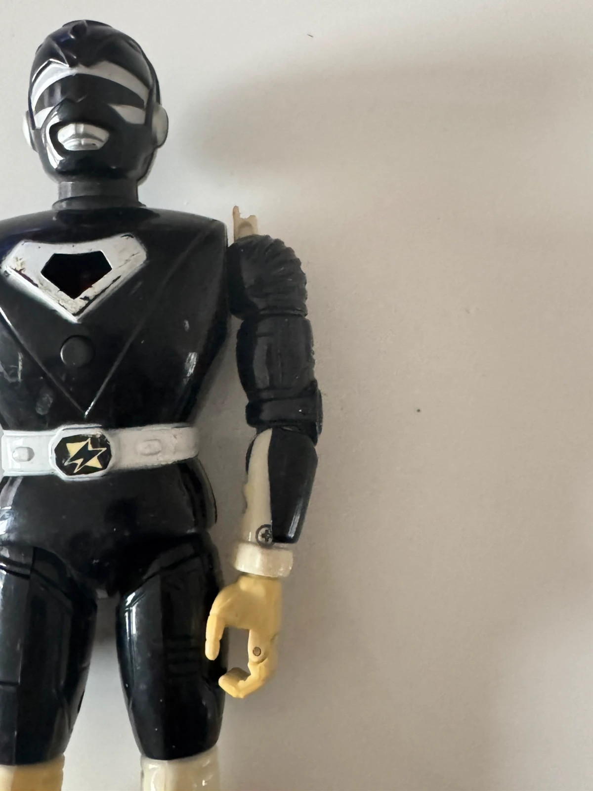 Figurine Power Rangers black électronique 26 cm – Power Rangers – taille Prématuré, jusqu'à 44cm 3