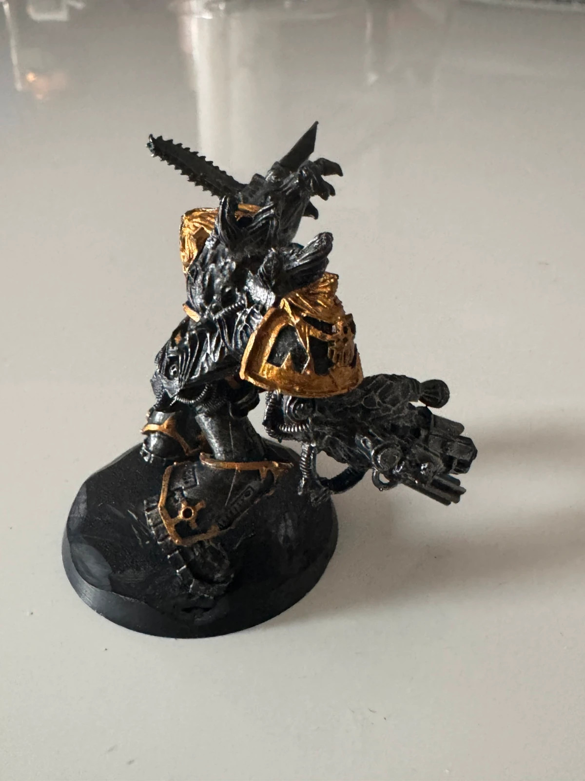 Warhammer 40k Terminator Lourd Iron Warriors Chaos ( N1 ) en métal – Warhammer 4