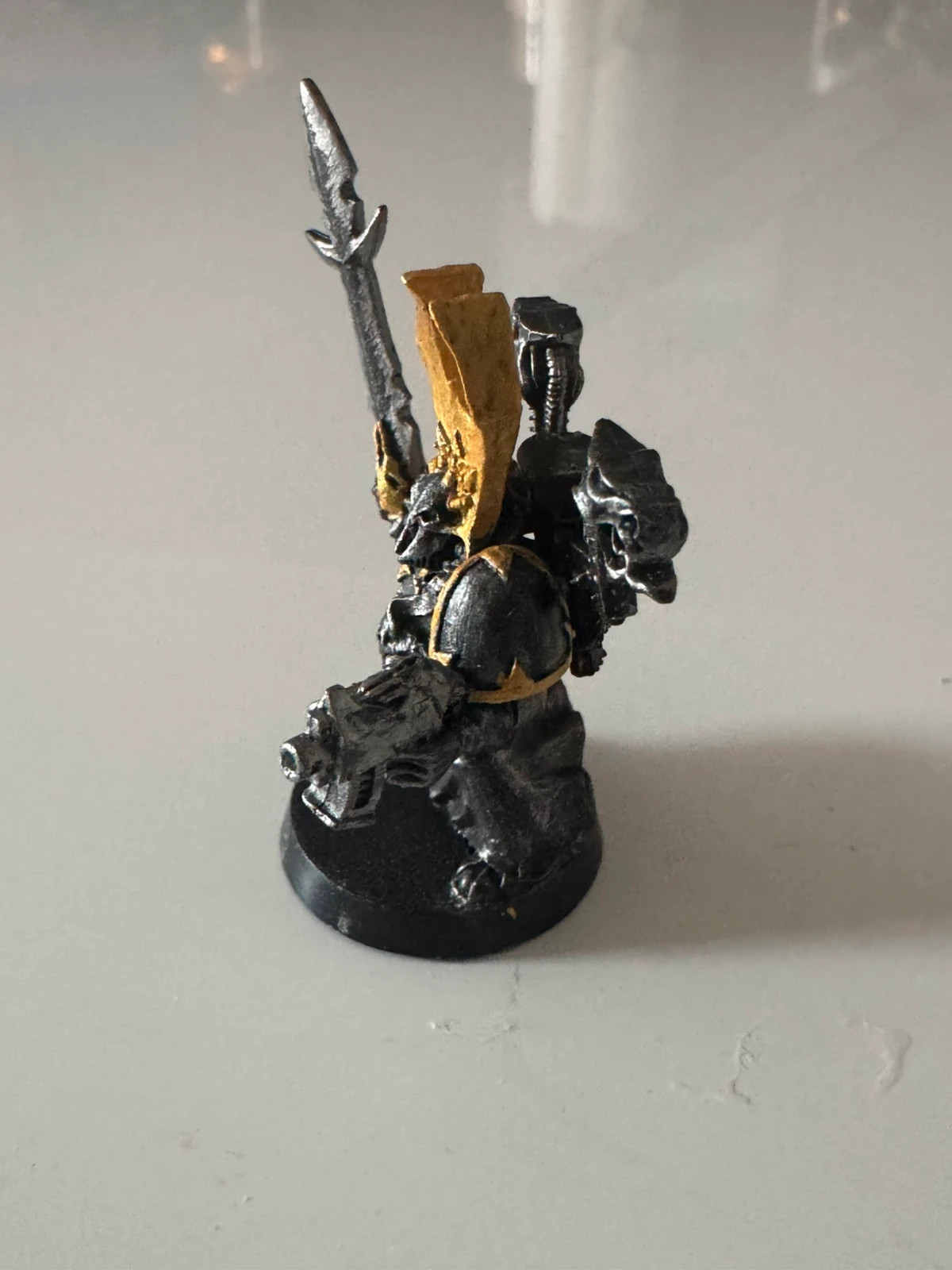 Warhammer 40k commandant Iron Warriors Chaos en métal – Warhammer 2