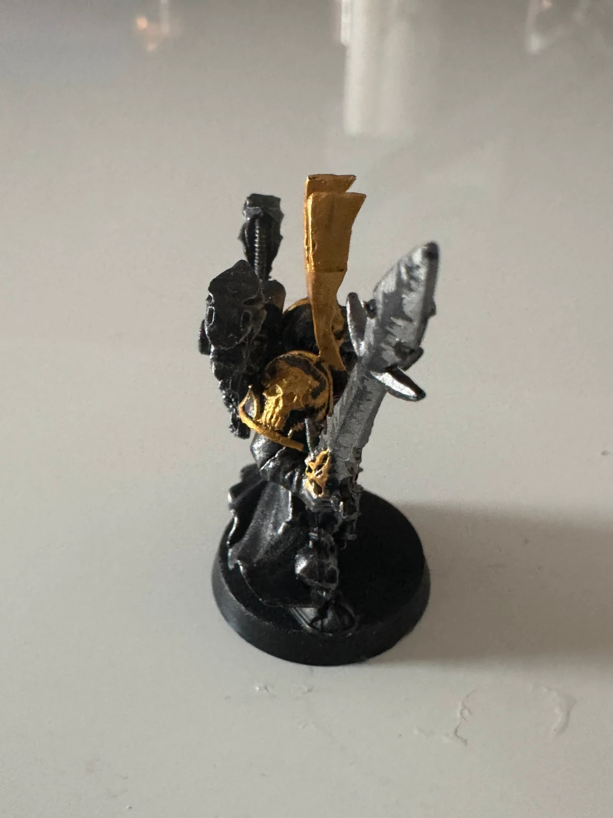 Warhammer 40k commandant Iron Warriors Chaos en métal – Warhammer 5