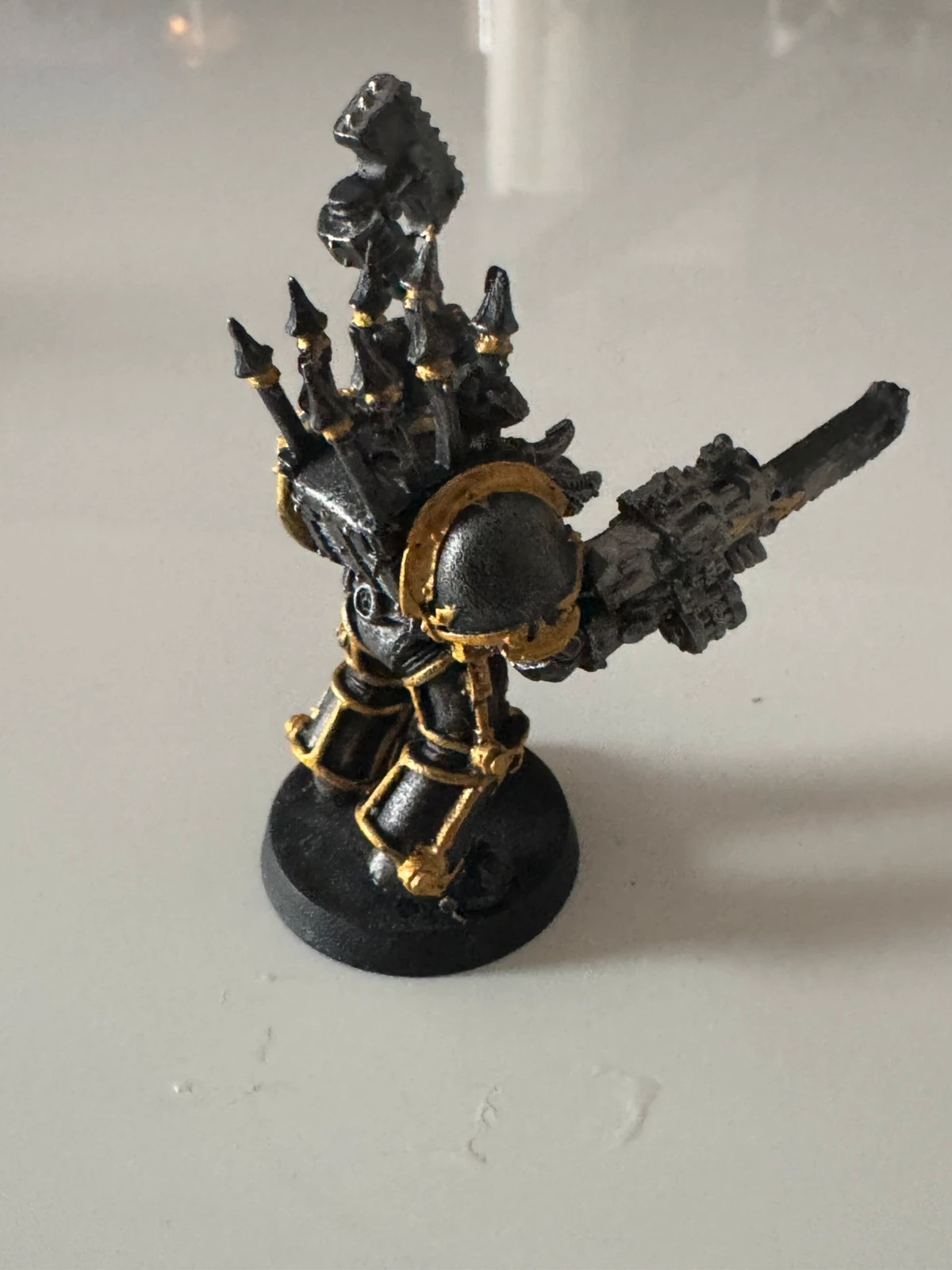Warhammer 40k Terminator Hache Iron Warriors Chaos en métal – Warhammer 5