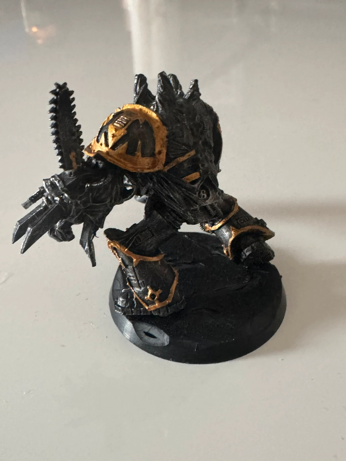 Warhammer 40k Terninator Lourd Iron Warriors Chaos ( N2 ) en métal – Warhammer 3