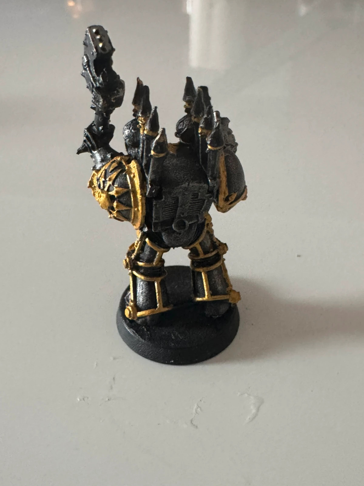 Warhammer 40k Terminator Hache Iron Warriors Chaos en métal – Warhammer 4