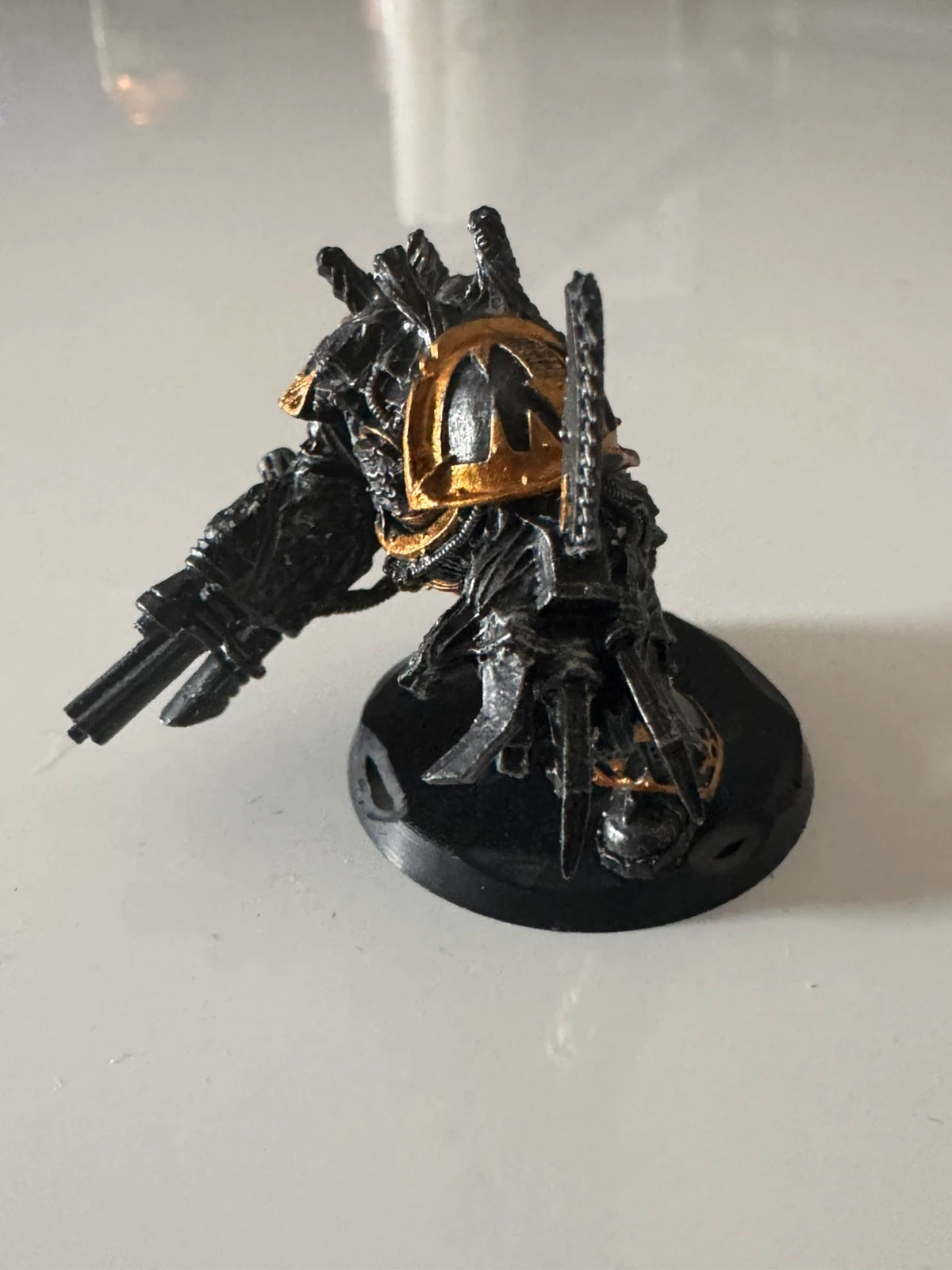 Warhammer 40k Terninator Lourd Iron Warriors Chaos ( N2 ) en métal – Warhammer 2