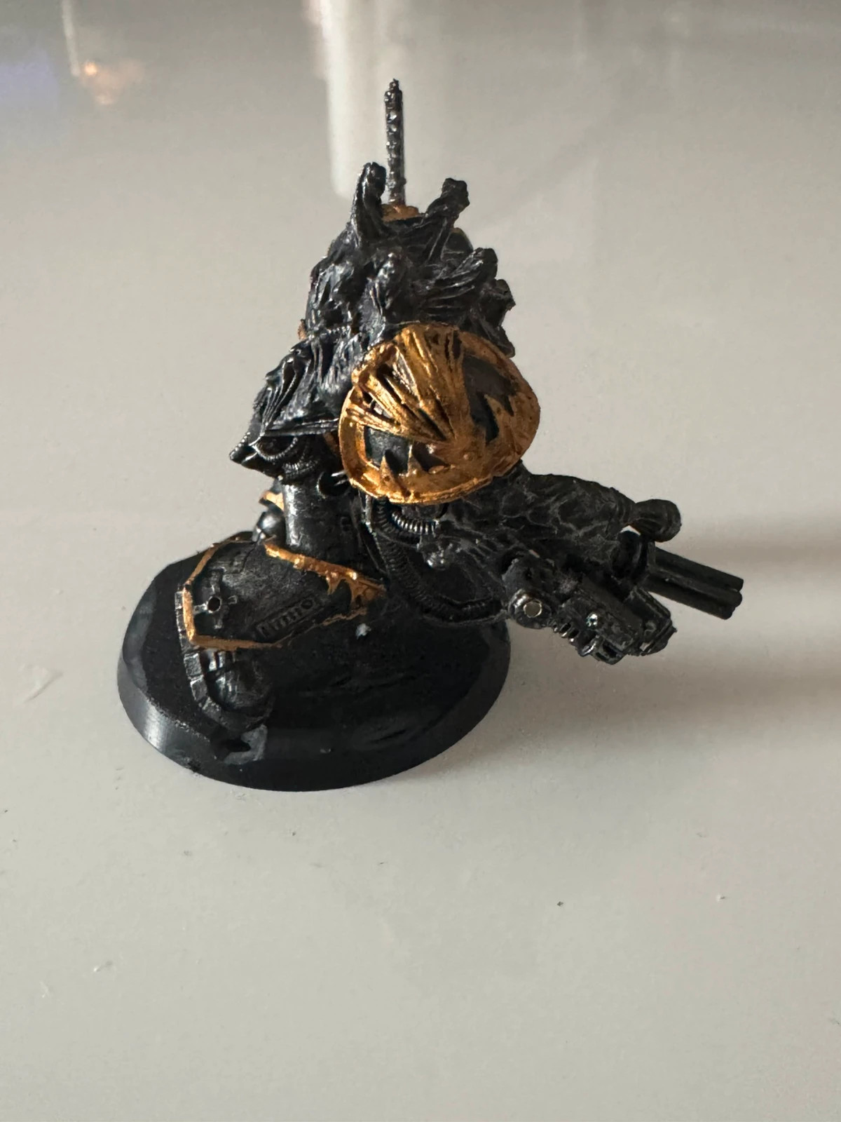 Warhammer 40k Terninator Lourd Iron Warriors Chaos ( N2 ) en métal – Warhammer 5