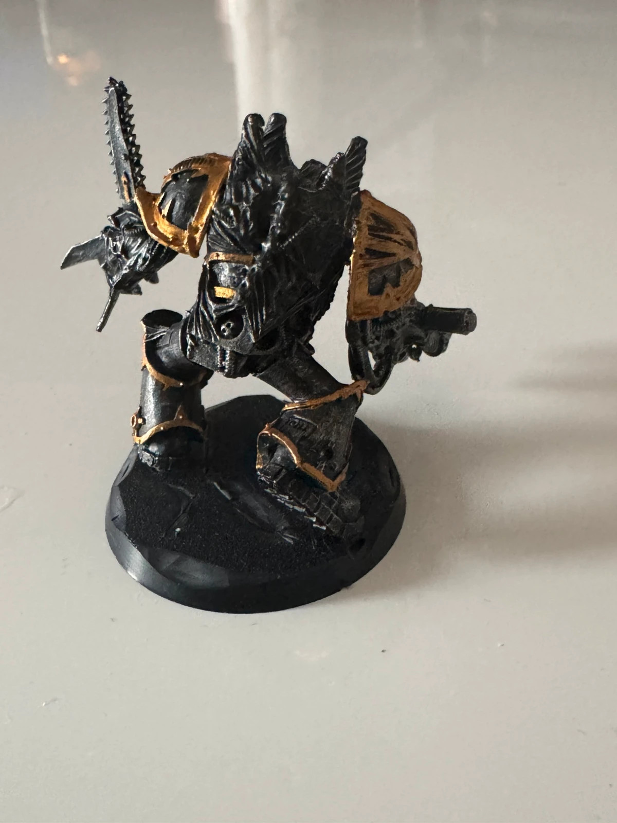Warhammer 40k Terninator Lourd Iron Warriors Chaos ( N2 ) en métal – Warhammer 4
