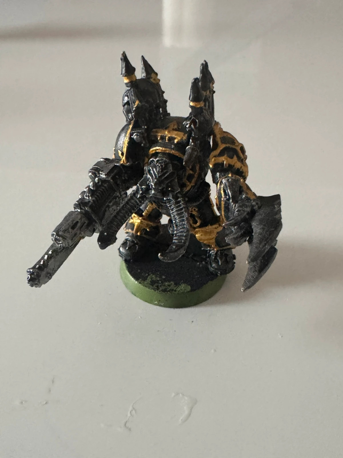 Warhammer 40k Terminator Griffe Iron Warriors Chaos en métal – Warhammer 3