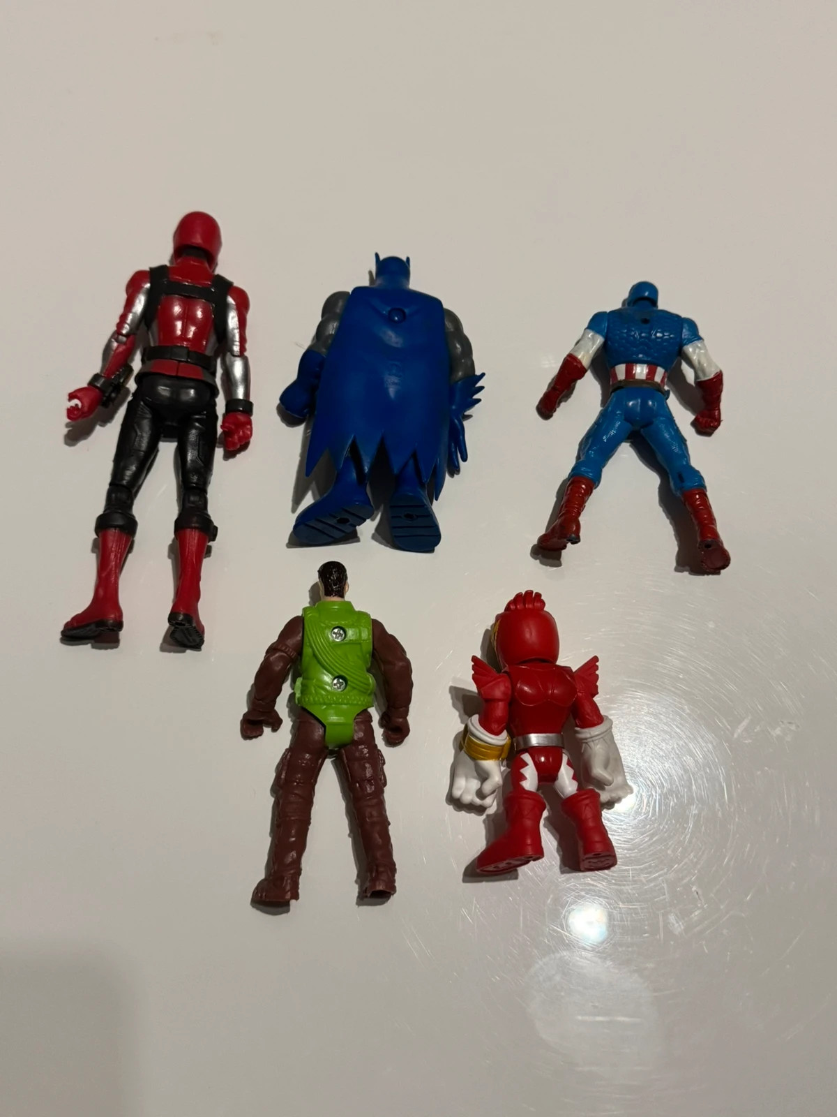 Figurines 5 super Héros – MARVEL AVENGERS – taille Prématuré, jusqu'à 44cm 2
