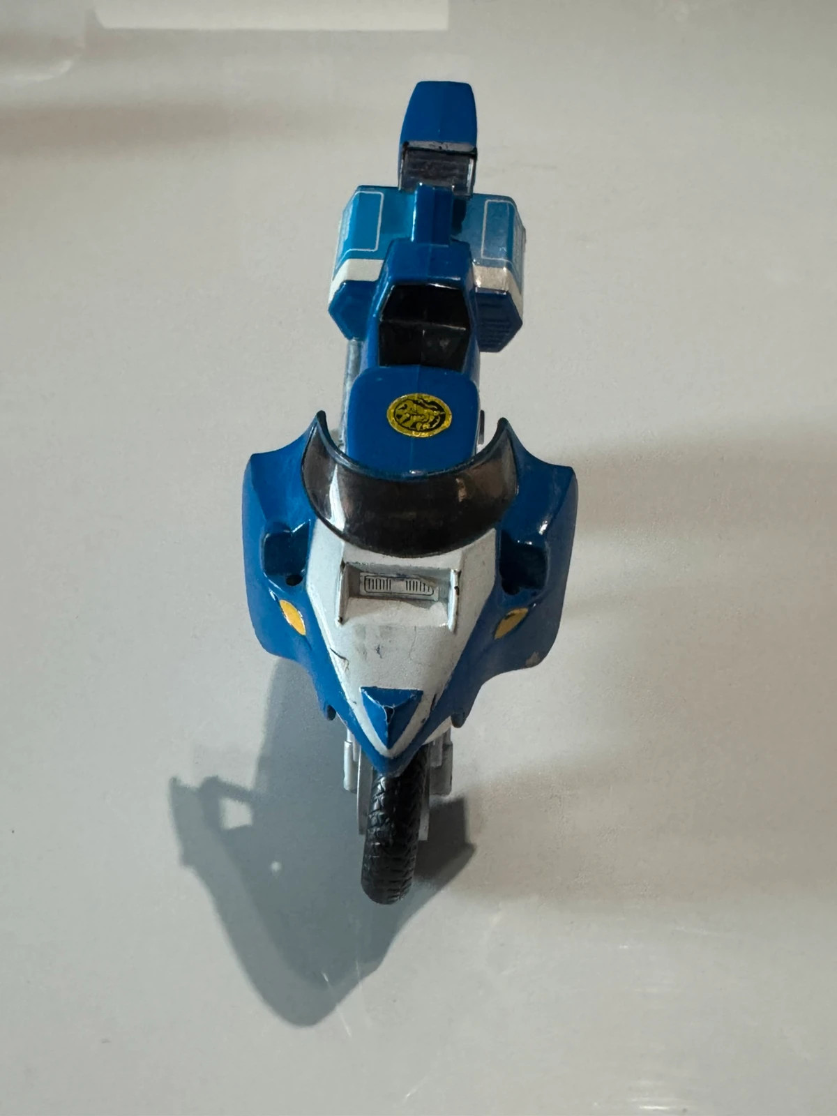 Moto de combat Tricératops Power Rangers bleu – Power Rangers – taille Prématuré, jusqu'à 44cm 2