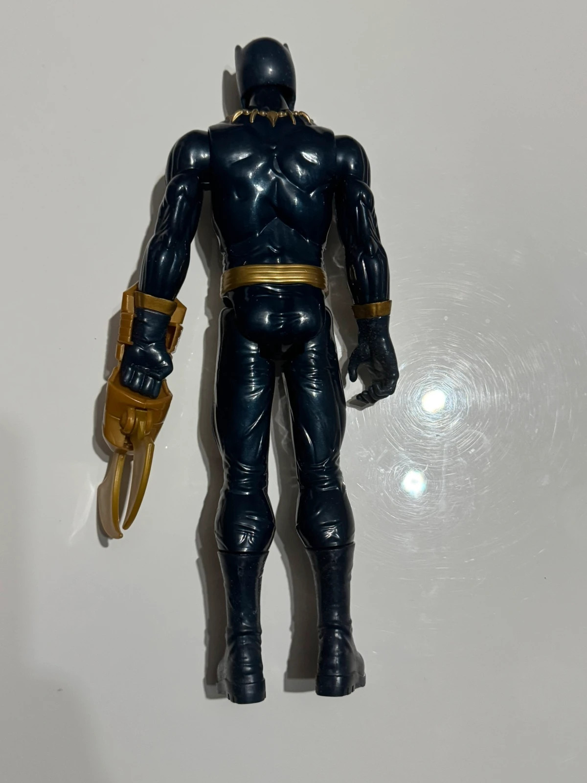 Figurine Black Panthère avec arme 30cm – MARVEL AVENGERS – taille Prématuré, jusqu'à 44cm 2