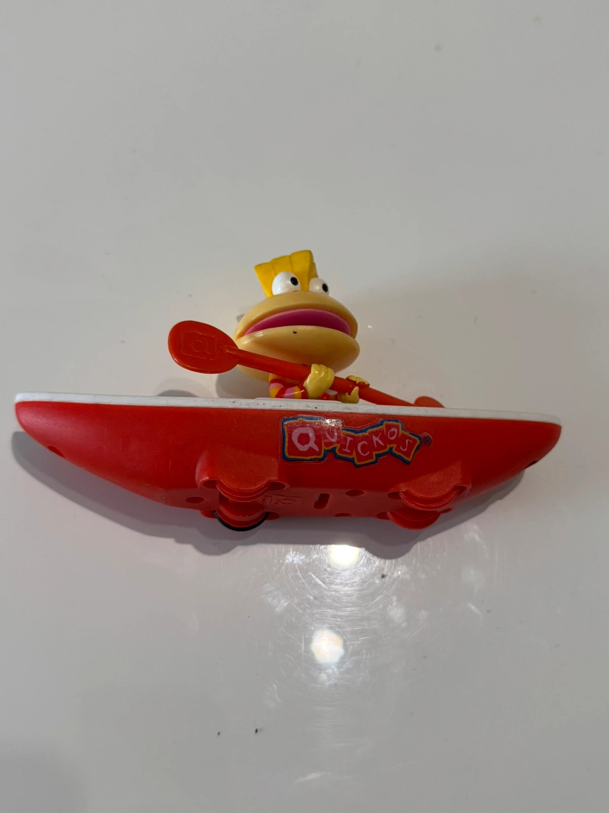 Figurine Quickos sur canoë à friction – Quick – taille Prématuré, jusqu'à 44cm 3