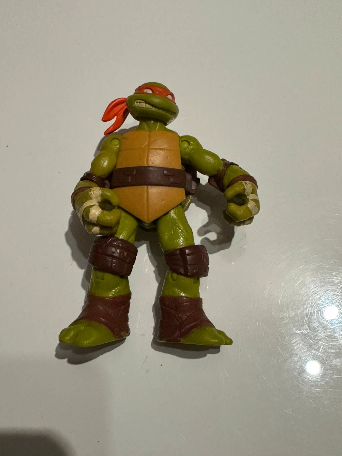 Figurine Michelangelo Tortue Ninja 2012 11cm – Tortues Ninja – taille Prématuré, jusqu'à 44cm 5
