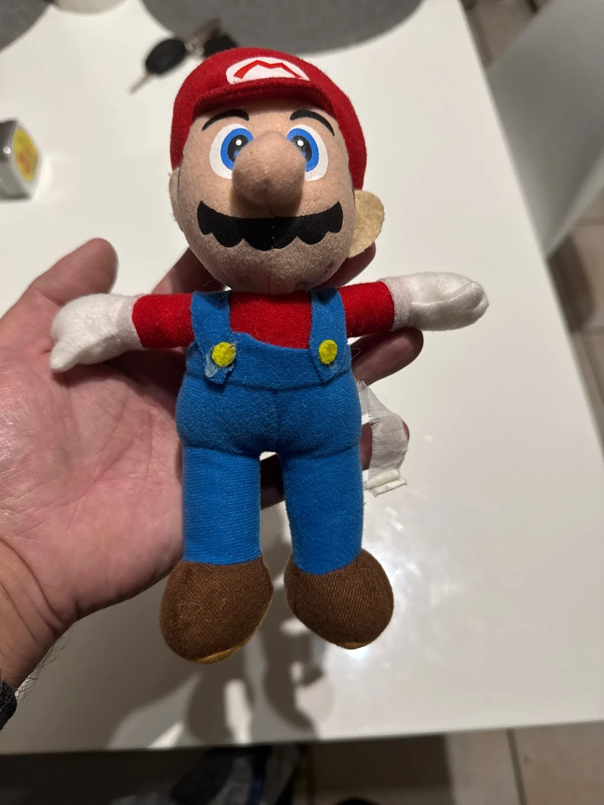 Super Mario peluche 20cm – Nintendo – taille Prématuré, jusqu'à 44cm 3