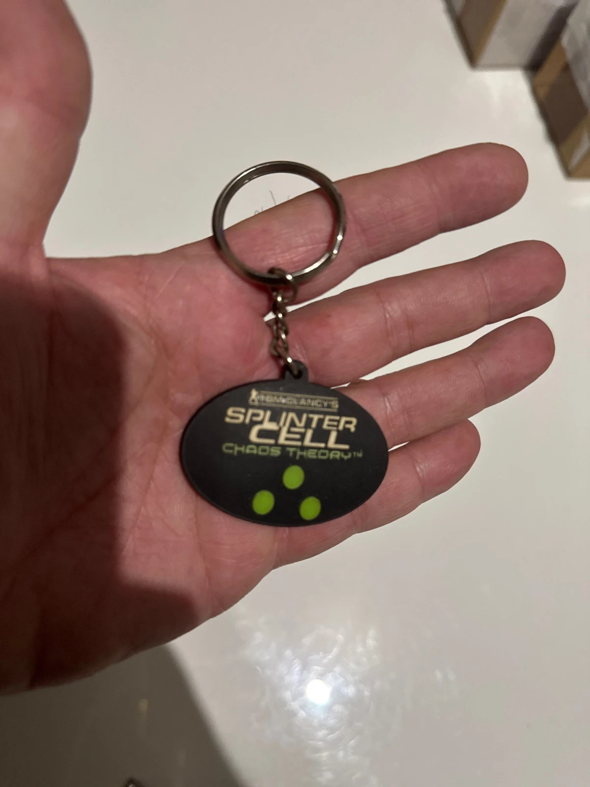 Porte clés Sprinter Cell : Tom Clancy’s Chaos Theory – Splinter Cell. 3