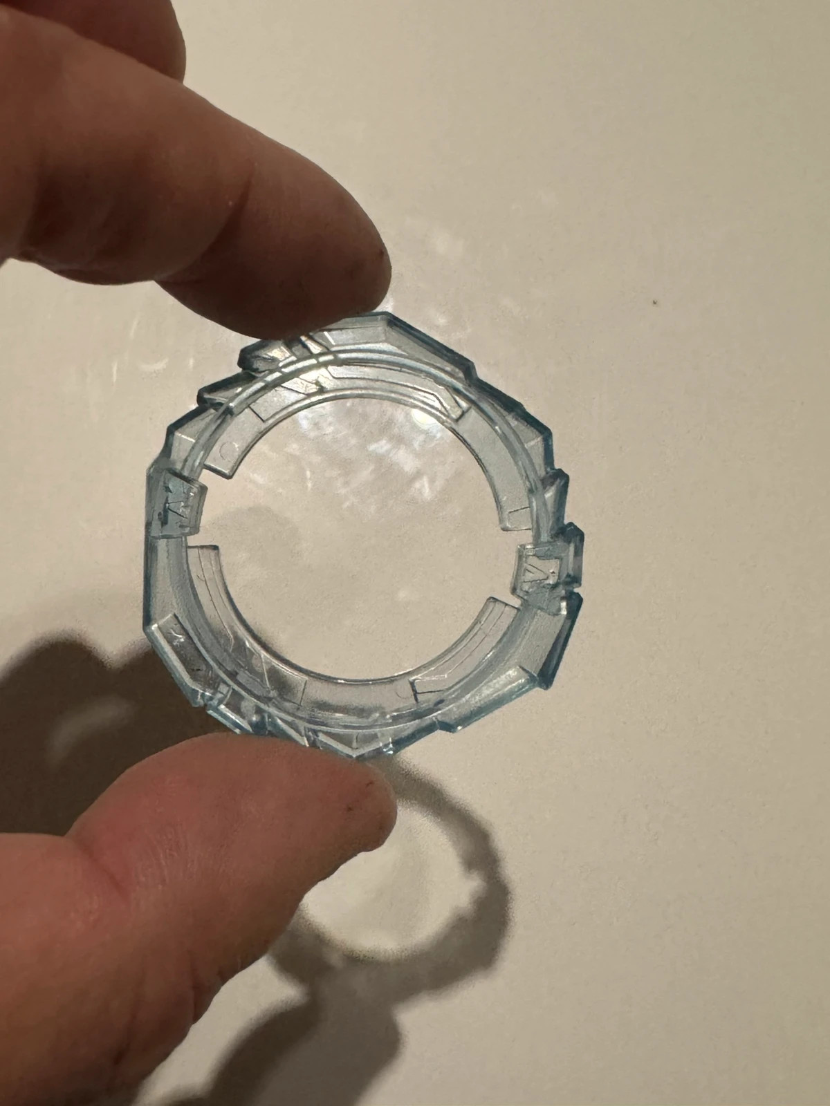 Pièce cadre de disque Beyblade Burst Hasbro V - version translucide Vortex bleu – Beyblade 3