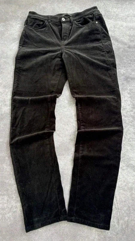 Pantalones negros Massimo Dutti slim fit básicos elegantes casuales para hombres
