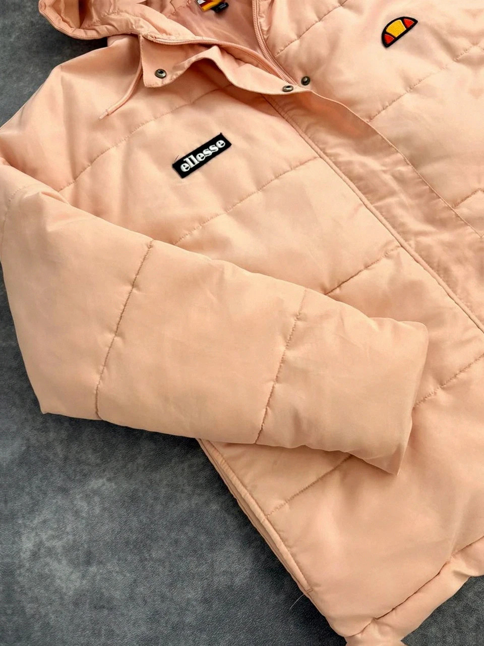Puffer Jacket Ellesse Classic Vintage Style Original 90s Pink 🌺 – Ellesse – taille M 2