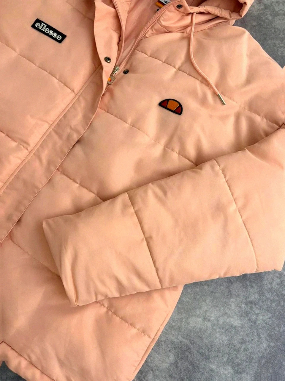 Puffer Jacket Ellesse Classic Vintage Style Original 90s Pink 🌺 – Ellesse – taille M 3