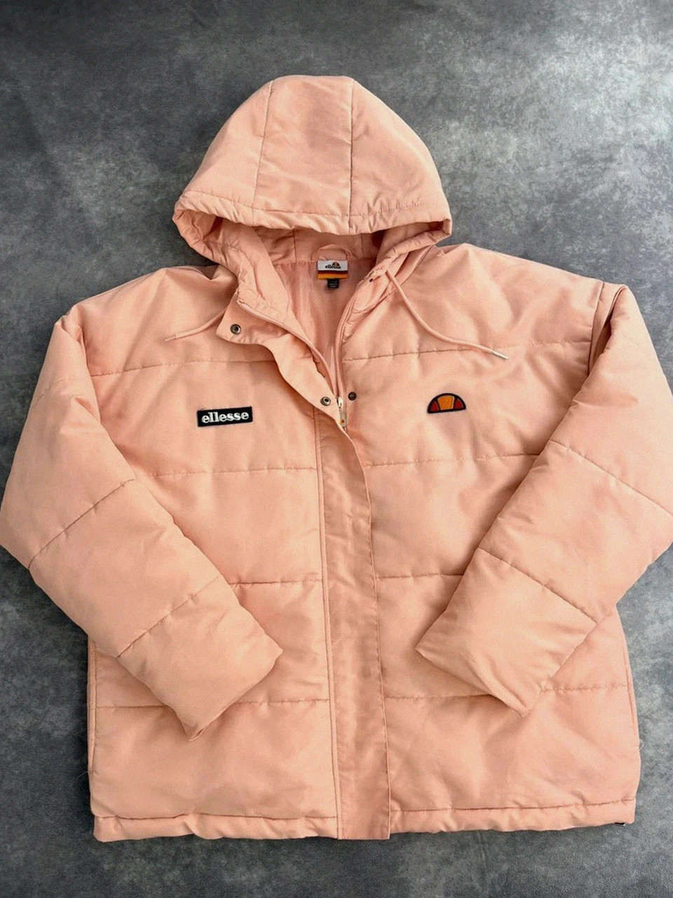 Puffer Jacket Ellesse Classic Vintage Style Original 90s Pink 🌺