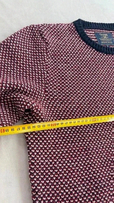 Men Knitwear Vintage Bundle Wool Blend Cardigan Sweaters Size L XL Geometric Pattern Striped🌺 – Vintage Dressing – taille L 5