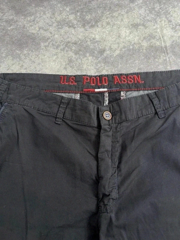 Chino Shorts U.S Polo Assn Negro Casual Hombres Verano Bermuda Algodón Slim Vintage Y2K 🌺 – U.S. Polo Assn. – taille W36 | FR 46 3