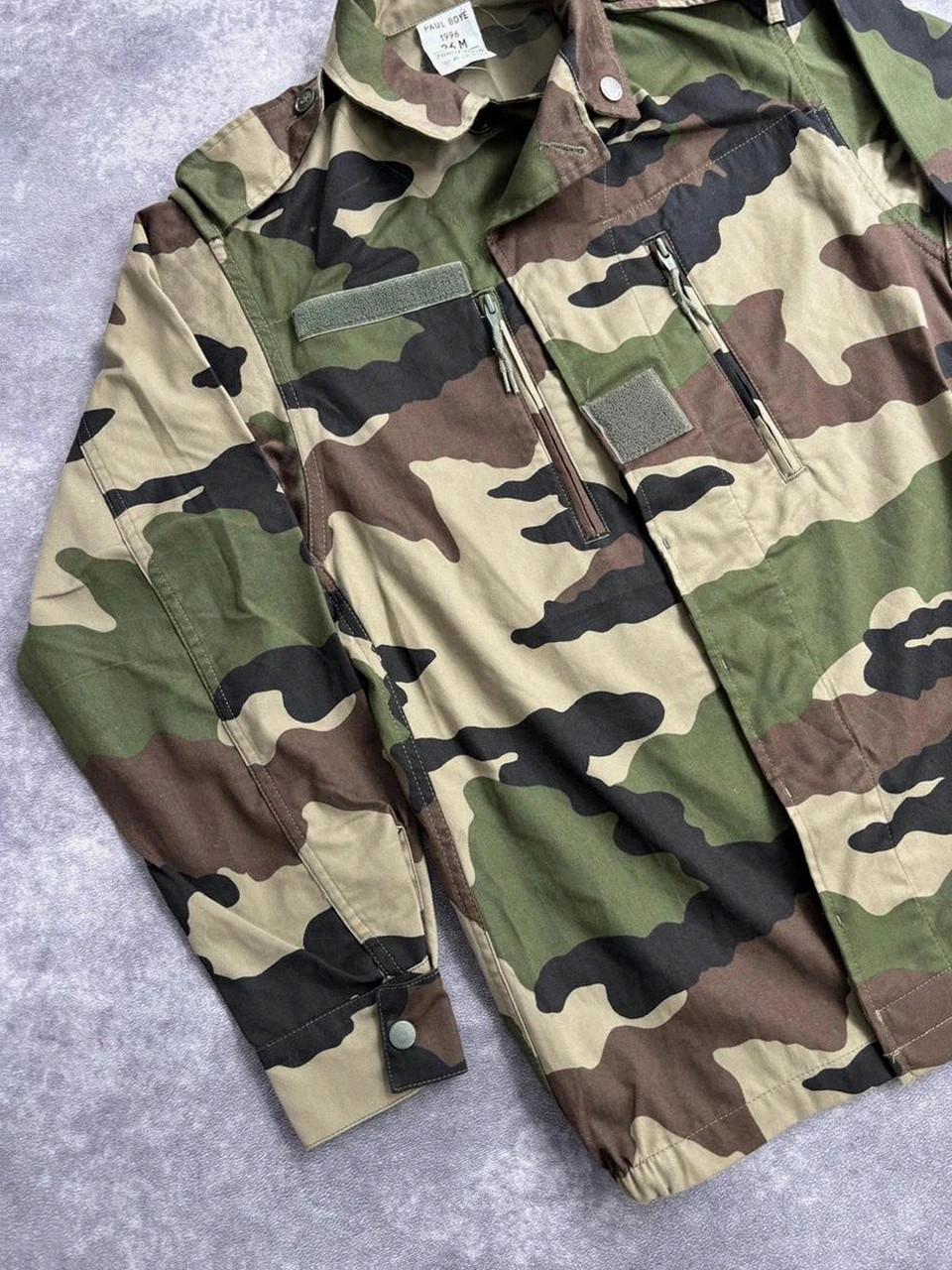 Military Camo Jacket Men Original Tactical Coat Streetwear Army🌺 – Japan Style – taille M 2
