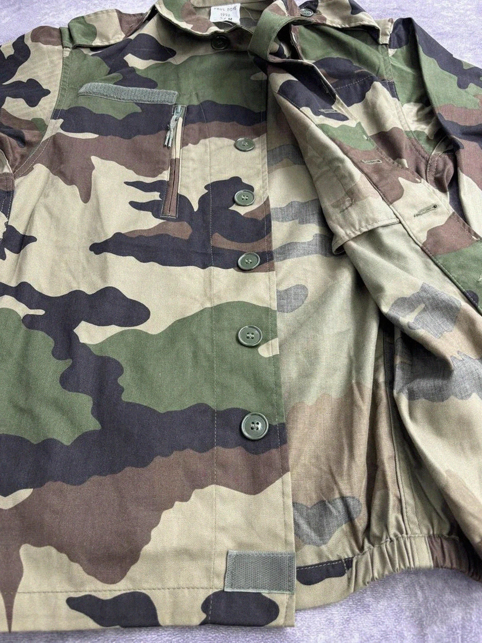 Military Camo Jacket Men Original Tactical Coat Streetwear Army🌺 – Japan Style – taille M 5
