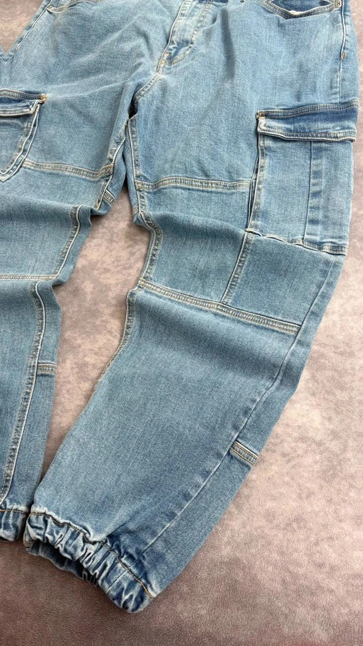 Baggy Y2K Vintage Retrostyle Street Parachute Blue 2000's Hip Hop Japan Archive🌺 – Japan Style – taille XL 3