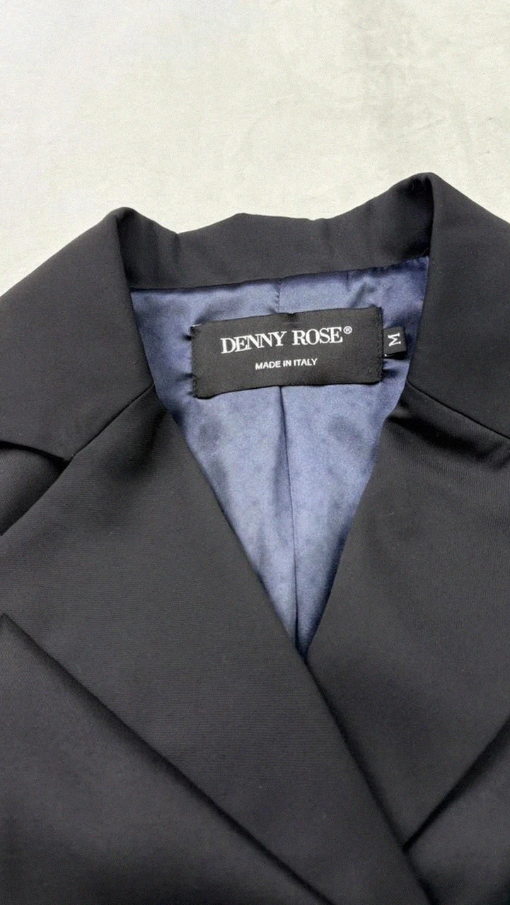 Blazer Denny Rose Black Tailored Smart Coat Casual Chic Party Fashion🌺 – Denny Rose – taille M / 38 / 10 4