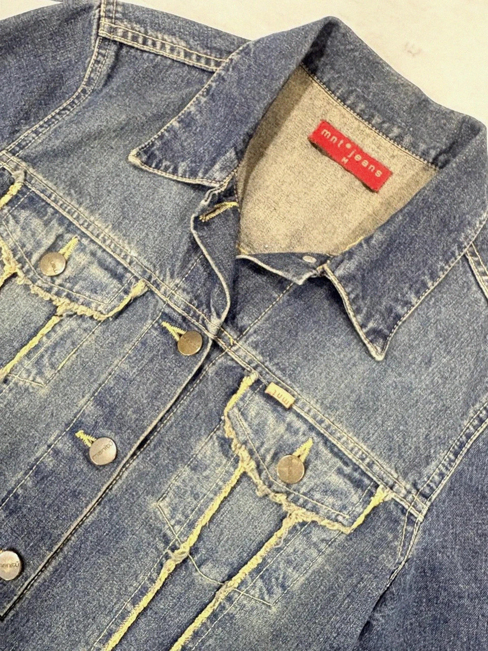 Vaquera Chaqueta vintage y2k Mnt jeans 🌺🌺 – Vintage Dressing – taille M / 38 / 10 3