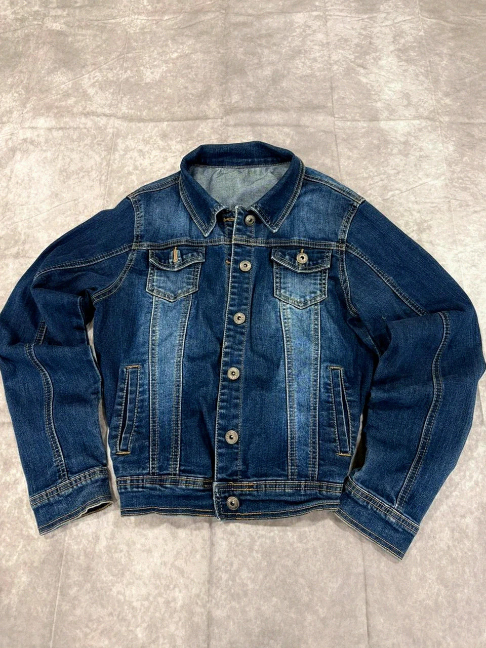 Jacket Vintage Denim Blue Limited Edition 80s Retro Y2K Classic Style 🌺🌺 – Vintage Dressing – taille M 2