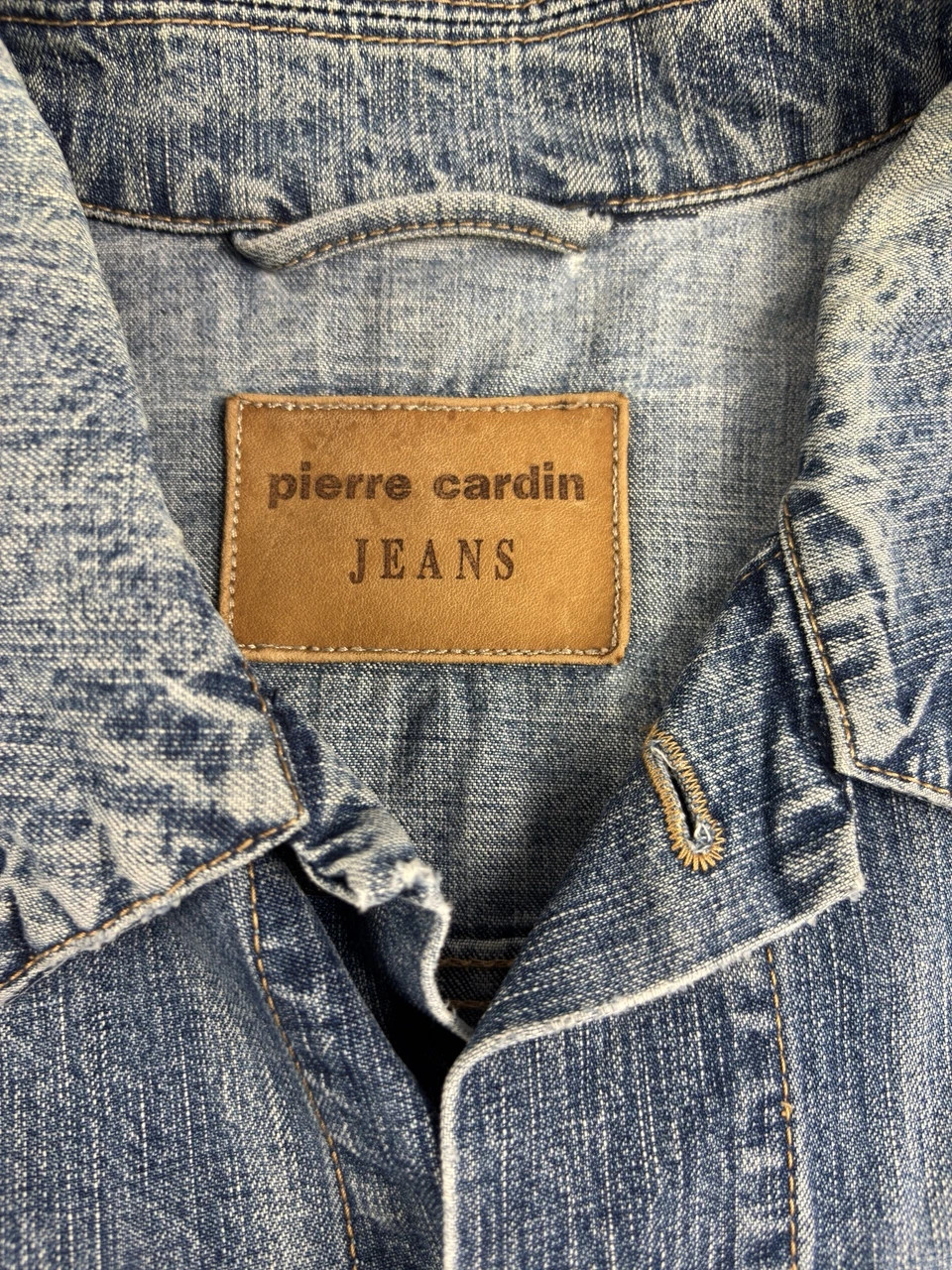Pierre Cardin Jeans Vintage Blue Denim Jacket Xxl Retro Streetwear Casual Original – Pierre Cardin – taille XXL 4