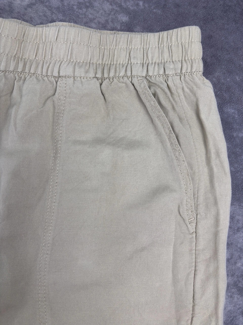 Tom Tailor Beige Linen Blend Casual Summer Shorts Size 36 – Tom Tailor – taille M 4