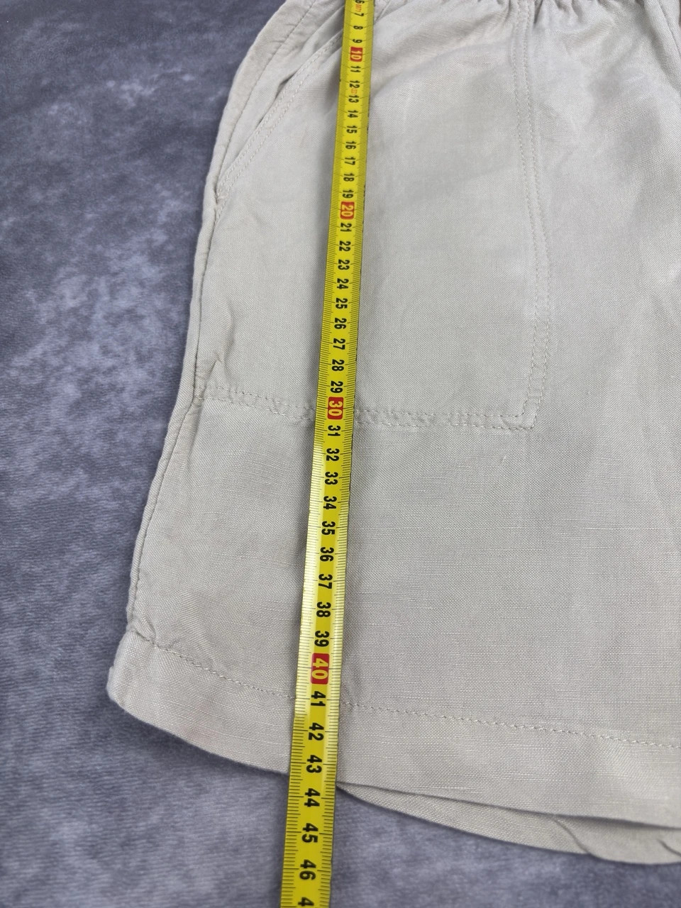 Tom Tailor Beige Linen Blend Casual Summer Shorts Size 36 – Tom Tailor – taille M 5