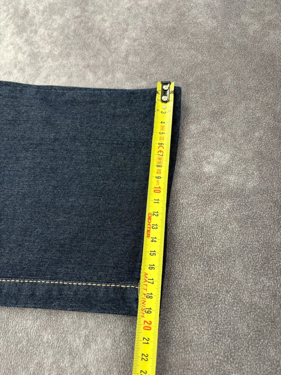 Women’s Dark Blue High Waist Bootcut Jeans Size L – Vintage Dressing – taille L / 40 / 12 5