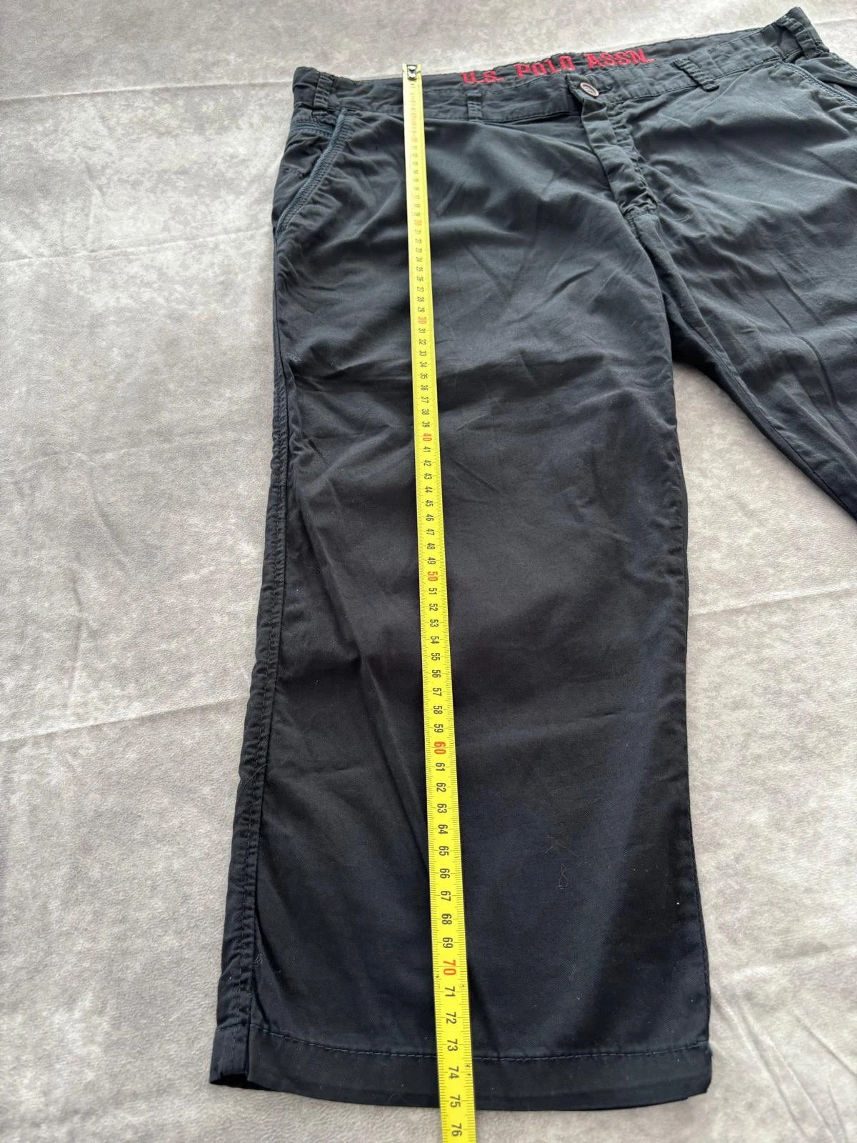 US Polo Assn Black Chino Pants Men Straight Leg Trouser Casual Cotton Smart Premium Classic🌺 – U.S. Polo Assn. – taille L 4